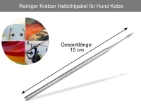 Reiniger Kratzer Habichtgabel fr Hund Katze