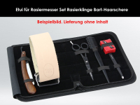 Rasiermesser Etui Aufbewahrungsetui Schutztasche Leere Tasche Rasierklinge Bart-Haarschere