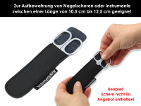 Nagelscheren Etui fr Pinzetten Zupfpinzetten Aufbewahrungs Etui zur sicheren Aufbewahrung