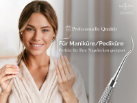 Doppel Nagel-Eckenheber gerade & gebogene Enden