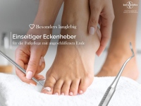 Fu�nagel Eckenheber Sonde gro�e feine Enden 1seitig