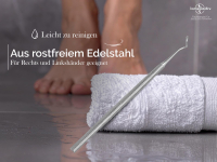 Fu�nagel Eckenheber Sonde gro�e feine Enden 1seitig