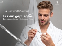 Feiner Nagel-Eckenheber Sonde runde Enden