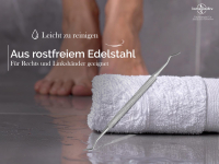 Kurzer Nagel-Eckenheber feine lange Enden