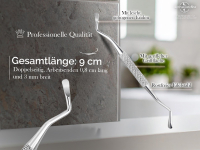 Kleiner kurzer Nagel Eckenheber kleine Enden