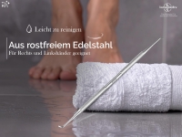Doppelinstrument Nagel Sonde Nagel-Eckenheber kurze feine Enden