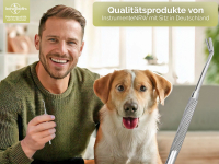 Profi Zeckenhaken - Zeckenentferner aus rostfreiem Edelstahl