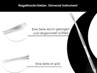 Hornhautentferner Set aus Edelstahl Hornhautschaber Nagelreinger zur Hornhautentfernung