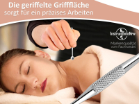 Akupressurstift Massagestick Akupunktur-Stab Stäbchen 5/8 mm Shiatsu Massage-Gerät in Mini Ausführung 8 cm - Edelstahl Rostfrei