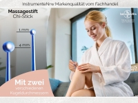 Akupressurstift Titan Meridianstift 1/4 mm Edelstahl Trigger Akupunktur-Stift Akupressur-Stift Massage-Stift