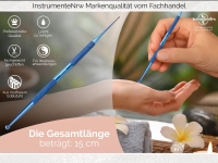 Akupressurstift Titan Meridianstift 1/4 mm Edelstahl Trigger Akupunktur-Stift Akupressur-Stift Massage-Stift