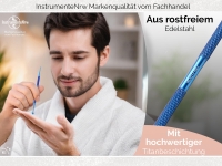 Akupunktur-Stift Titan Akupressur-Stift Punktsucher Meridianstift Edelstahl Kugel 3/7 mm Akupressurstift Akupunktur-Stab