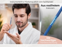 Akupressur-Stift Kugeln 6/9 mm Titan Edelstahl Akupunktur-Stift Triggerpunkt-Massage Meridianstift Akupressurstift