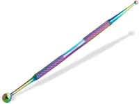 Triggerpunktmassage Akupressur-Stift Akupunktur-Stift 5/10 mm Punktsucher Edelstahl Titan Kugel