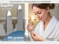 Nagelfeile Solingen Saphir beschichtet ORIGINAL 12,5cm