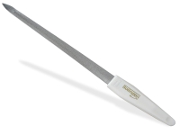 Nagelfeile Hohlfeile aus Solingen Manik�re Saphirnagelfeile Fein/Grob 20 cm