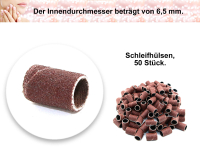 50 Stck Schleifkappen Feine Krnung Schleifbnder Schleifhlsen