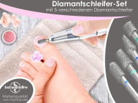 5 tlg Diamantschleifer Set Frser Manikre Fupflege