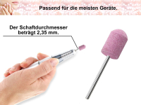 Steinschleifer Edelkorund Keramikschleifer Nagelfrser Manikre Nail Bit Schleifkrper Frseraufsatz Nagelpflege Schleifer Keramischer Frser fr Arbeiten Rund um den Nagel