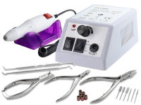 Pedik�re Schleifger�t inkl. Nagelfr�sern mit Nagelzangen-Set
