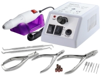 Pedik�re Schleifger�t inkl. Nagelfr�sern mit Nagelzangen-Set