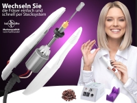 Fr�ser-Manik�re Pedik�re Ger�t inkl. 300 Schleifb�nder in mittlerer K�rnung