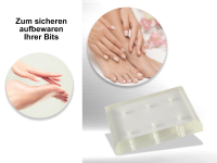Frserhalterung Frser Aufbewahrung Standfu - Sortierung fr den Arbeitsbereich zur Manikre & Pedikre