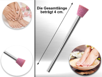 Edelkorund Schleifer Nagelpflege Manikre Frser Konisch 6 mm