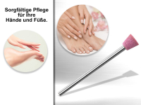 Edelkorund Schleifer Nagelpflege Manikre Frser Konisch 6 mm