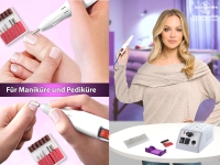 39 tlg SET Fr�ser Ger�t f. Manik�re & Pedik�re Fu�pflege