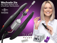 39 tlg SET Fr�ser Ger�t f. Manik�re & Pedik�re Fu�pflege