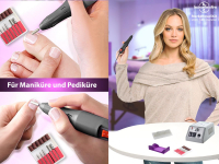 39 tlg SET Fr�ser Ger�t f. Manik�re & Pedik�re Fu�pflege
