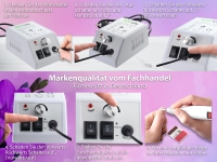 39 tlg SET Fr�ser Ger�t f. Manik�re & Pedik�re Fu�pflege