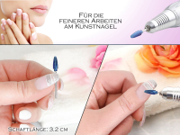 Frser Manikre Nagelfrser HM-Schleifer Bit Querhiebverzahnnt Titan Beschichtung Pedikre Hornhautentferner fr Arbeiten Rund um Hnde und Fe fr Frupflegegerte und elektrische Nagelfeilen