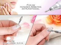 Hartmetallfrser Ngel Bit Nagelfrser Schleifer Zapfen Querhieb Zahnung fr Gel und Acryl Ngel Manikre Pedikre Frser fr elektrischen Nagelfeilen