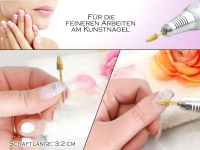 HM Nagelfrser Gelngel und Hornhautentferner Frser Bit Querhieb Zahnung Manikre Schleifer Pedikre Aufsatz Nailart Schleifkrper fr elektrische Schleifgerte