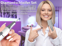 Manikre-Pedikre-Schleifgert Fupflegegert Nagelfrser inkl. Diamantschleifer Set