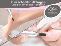 Keramischer Hornhautentferner Grober Fr�ser f�r die Hornhautentfernung