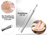 Hartmetallfr�ser Fr�ser Bit Mittel Grober Zahnung