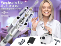 Fusspflege Ger�t Manik�re Pedik�re Schleifer Weiss