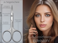 Nagelschere + Hautschere mit Gro�en Fingeraugen