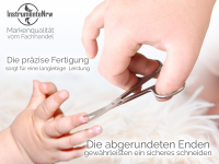 Nagelschere Baby abgerundete Enden