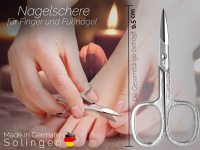 Nagelschere aus SOLINGEN - echte Schraube - Profi