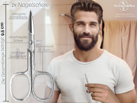 Nagelschere + Nagelhautschere Hautschere aus SOLINGEN