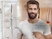 Nagelschere + Nagelhautschere Hautschere aus SOLINGEN