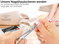 Nagelhautschere Pfeilring aus Solingen