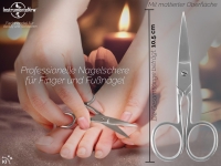 Kr�ftige  Nagelschere gerade Schnittflaeche