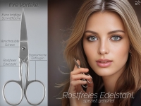 Kr�ftige  Nagelschere gerade Schnittflaeche