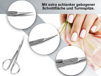 Nagelhautschere Schmetterlingsgriff EXTRA FEIN