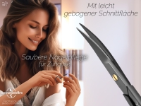 Nagelschere f�r Fingern�gel und Fu�n�gel Fu�nagelschere aus rostfreiem Edelstahl
